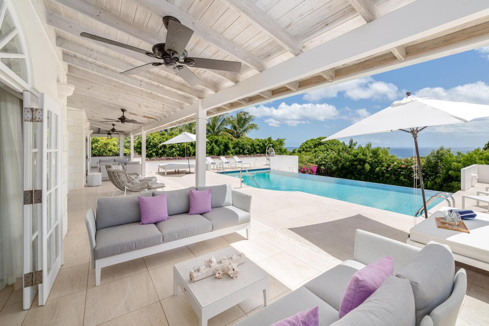 Purple Haze - Infinity Pool Holiday Home Minutes From The Island'S Best Beaches Saint James Eksteriør bilde